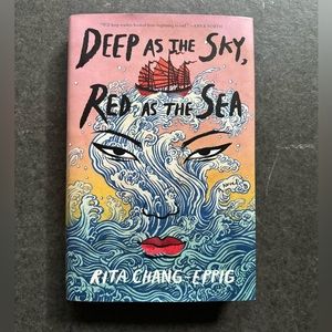 Deep as the sky red as the sea hardcover book